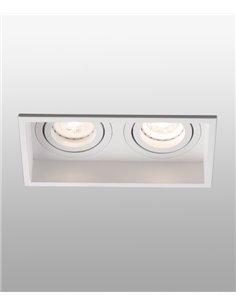 Hyde recessed light - Faro - 2 spotlights, GU10, 17.1 cm 2