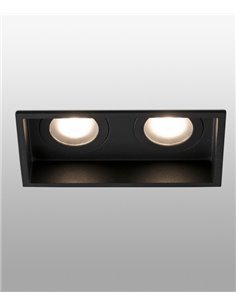 Hyde recessed light - Faro - 2 Spotlights, IP44, 17.1 cm