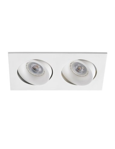 Downlight ceiling spotlight Argon - Faro - Downlight 2 lights, GU10, 23.2 cm 