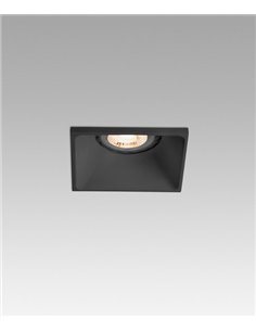 Neon square recessed ceiling light - Faro - GU10 lamp, 7.5 cm