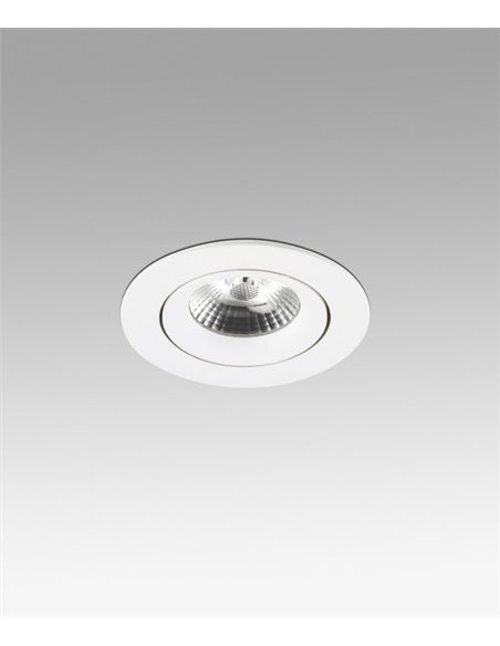 Nais recessed ceiling spotlight - Faro - Downlight LED 2700K, Ø 8.5 cm