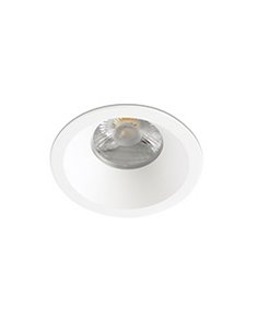 Wabi recessed downlight - Faro - White LED downlight, Ø 7.5 cm