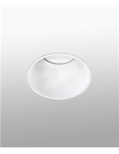 Fox ceiling downlight - Faro - Round lamp, LED 2700K, Ø 7.8 cm