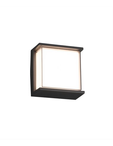 Hikari outdoor wall light - Faro - Aluminium dark grey, LED 3000K, 17 cm