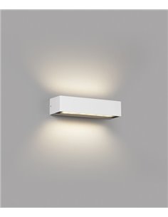 Doro outdoor wall light - Faro - Aluminium, LED 3000K, 22+38+50 cm