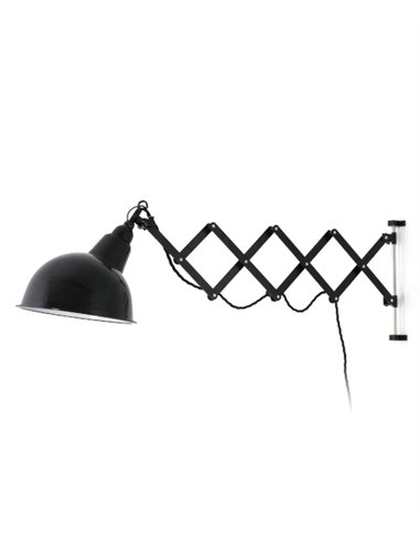 Ras wall light - Faro - Extendable black