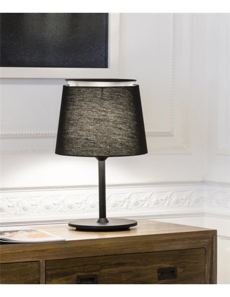 Savoy table lamp - Faro - Textile lampshade