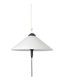 Saigon portable light and outdoor pendant light - Faro - PEMD lampshade white, 55 cm 2