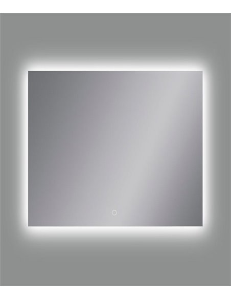 Estela illuminated bathroom mirror - ACB - Touch-sensitive mirror, LED 3000K, 80-110 cm
