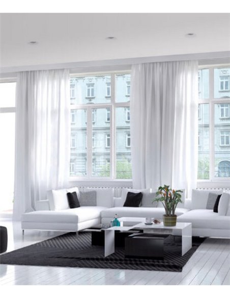 Gamma trimless recessed downlight - ACB - Plaster downlight