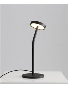 Corvus table lamp - ACB - Black lamp, LED 3000K 2