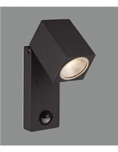 Cala outdoor wall light - ACB Wall light grey, Motion sensor 2
