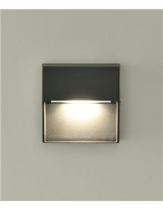 Nashira Outdoor Wall Light - ACB - Anthracite lamp, IP65, LED 3000K