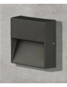 Nashira Outdoor Wall Light - ACB - Anthracite lamp, IP65, LED 3000K 2