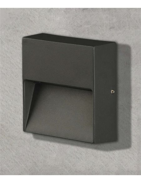 Nashira Outdoor Wall Light - ACB - Anthracite lamp, IP65, LED 3000K