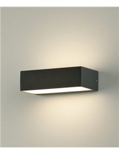 Draco outdoor wall light Draco - ACB - Anthracite wall light, 20.7 cm 2