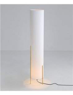 Naos golden floor lamp - ACB - Textile lamp, 130 cm 2