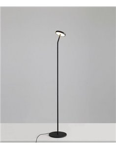 Corvus floor lamp - ACB - Floor lamp black, 125 cm, LED 3000K 2