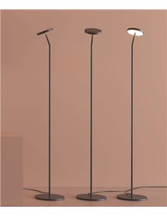 Corvus floor lamp - ACB - Floor lamp black, 125 cm, LED 3000K