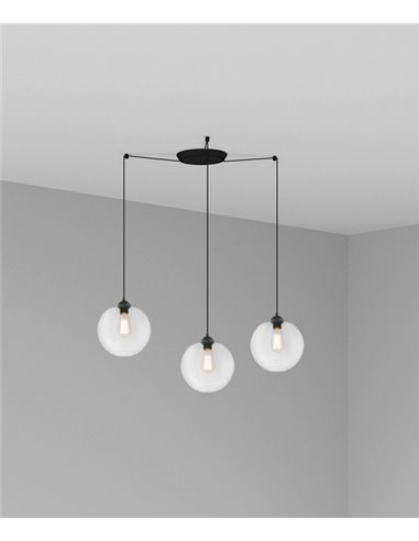 Clara pendant light - Faro - 3 lights E27