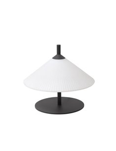 Saigon outdoor floor lamp – Faro – White R55 lampshade, 100 cm-200cm