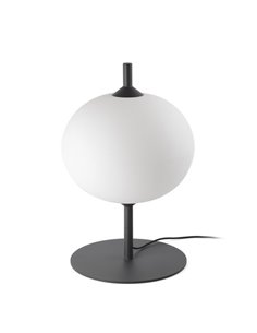 Saigon outdoor floor lamp - Faro - Grey/white, 100 cm/10 cm