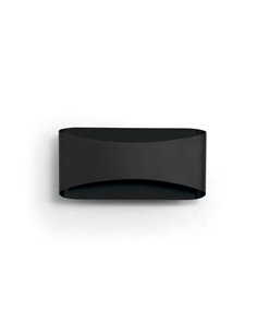 Aplique de pared Cooper – Novolux Exo – Aplique decorativo blanco y negro, LED 3000K, 24 cm 2