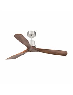 Lantau ceiling fan - Faro - 132 cm, matt nickel, 3 blades 2