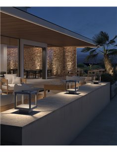 IP54 LED outdoor bollard 3000K - Arlen - Dopo - Novolux