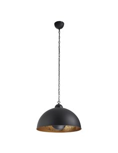 Black steel pendant light Ø 53 cm - Tanna - Exo - Novolux 2
