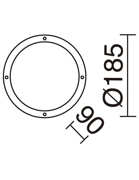 Outdoor wall light – Far Dopo – Novolux