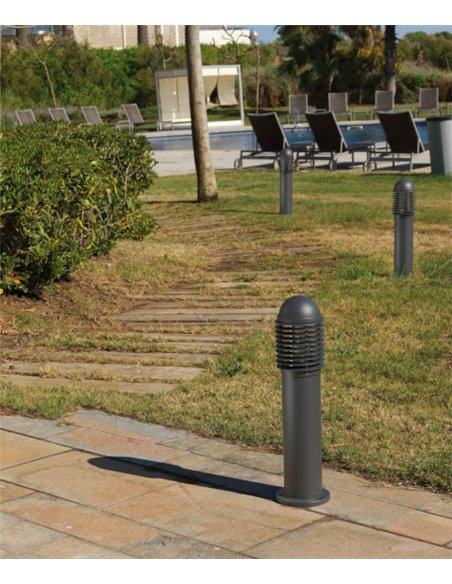 Outdoor post light - Siroco Dopo - Novolux