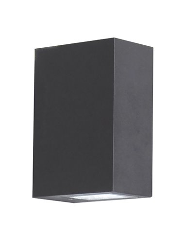 IP54 LED aluminum outdoor wall light 6000K - Ufo - Dopo - Novolux