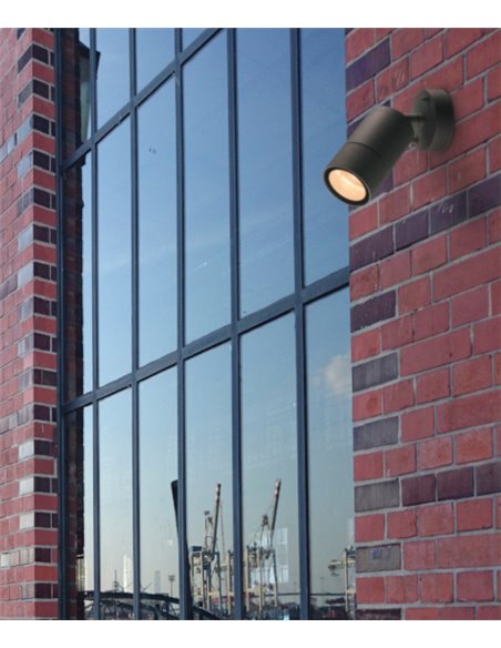 IP54 aluminum outdoor floodlight - Abadia - Dopo - Novolux