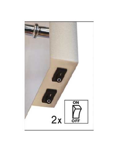 Aplique de pared Eda W