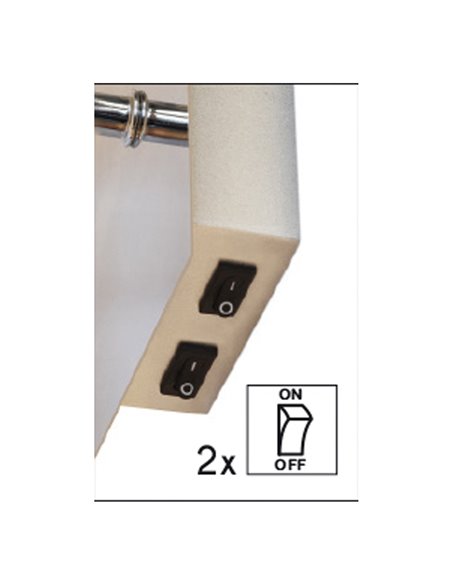 Aplique de pared Eda W