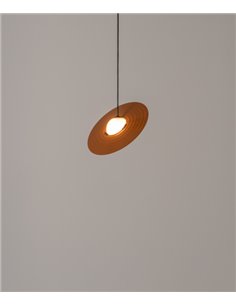 Symphony pendant light - Milan - Modern pendant lamp, Grey-Copper-Mink, Ø 30-45 cm 2