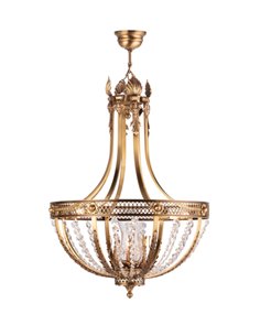 Ceiling light – Copenlamp - Classic pendant lamp, Asfour Crystals