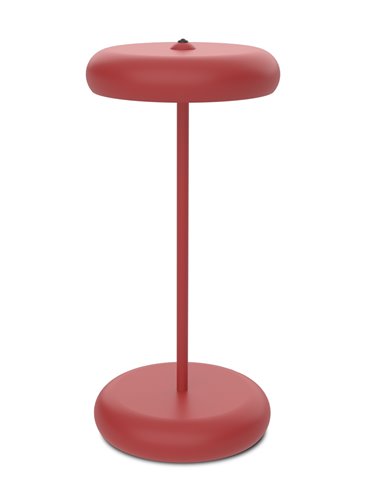 Lámpara de mesa Boina – Pujol – Lámpara LED regulable, Acabados amarillo o azul