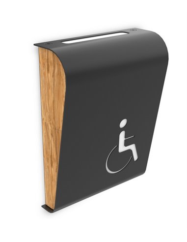 Lámpara señalética Sutil – Pujol – Aplique moderno LED customizable, Lámpara para hoteles