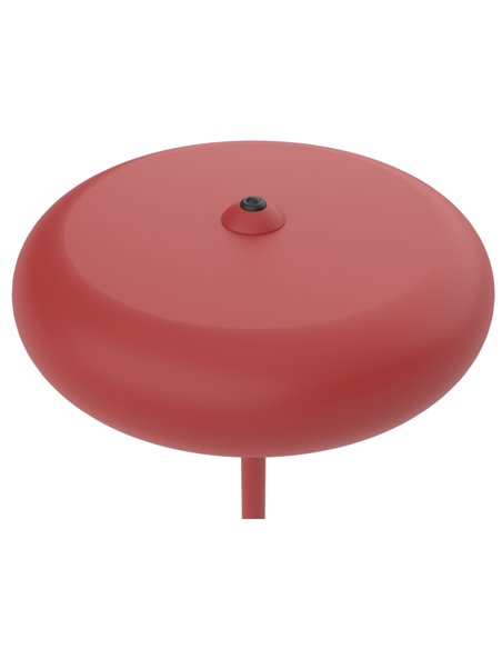 Lámpara de mesa Boina – Pujol – Lámpara LED regulable, Acabados amarillo o azul