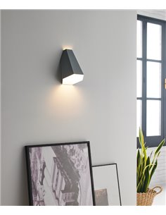 Maya wall light  – Foc – Decorative lamp, Blue/White Metal 2