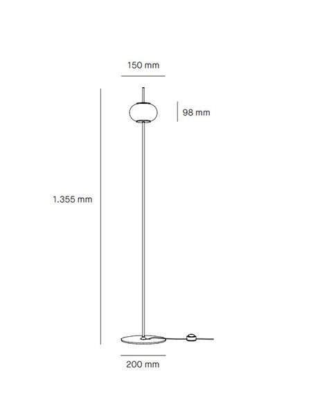 Lámpara de pie Astros 