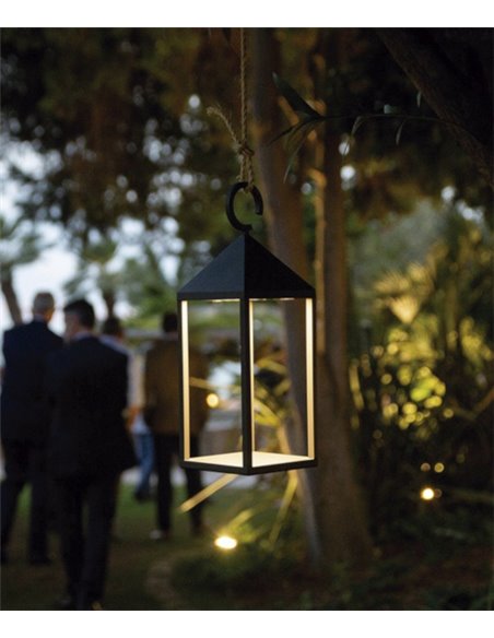 Lámpara portátil acabado antracita cargador USB – Erice – Dopo – Novolux Lighting