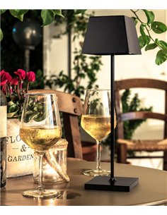Portable Lamp Litta Square - Dopo Novolux Lighting. Outdoor table portable lamp