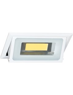 Bonn recessed ceiling spotlight - Beneito & Faure - Adjustable lamp 90º, 40W, LED 3000K/4100K 2