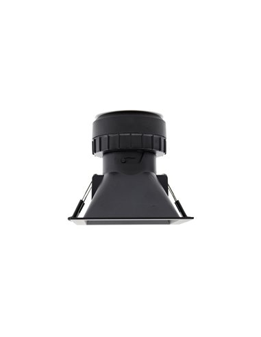 Pulcom Square recessed ceiling light - Beneito & Faure - Bathroom light IP44, Dimmable colour temperature: LED 2.700K/3.200K/4.0