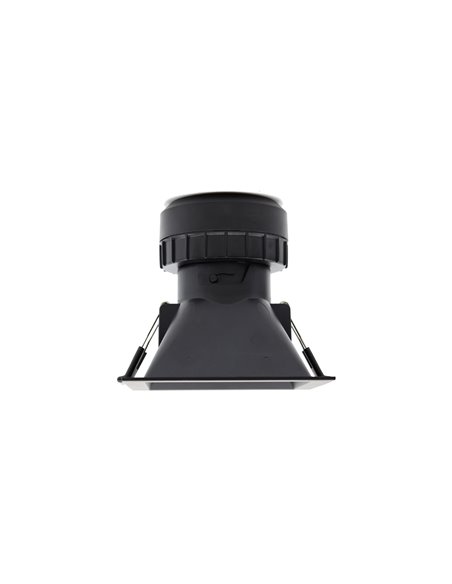 Pulcom Square recessed ceiling light - Beneito & Faure - Bathroom light IP44, Dimmable colour temperature: LED 2.700K/3.200K/4.0