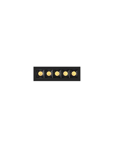Tram 5 recessed ceiling light - Beneito & Faure - Tuya Technology, Adjustable colour temperature: 2.700K-6.000K
