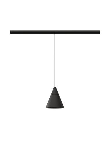 Zoe magnetic track pendant light 48V - Beneito & Faure - LED decorative lamp 2700K/3000K, Ø 7,2 cm